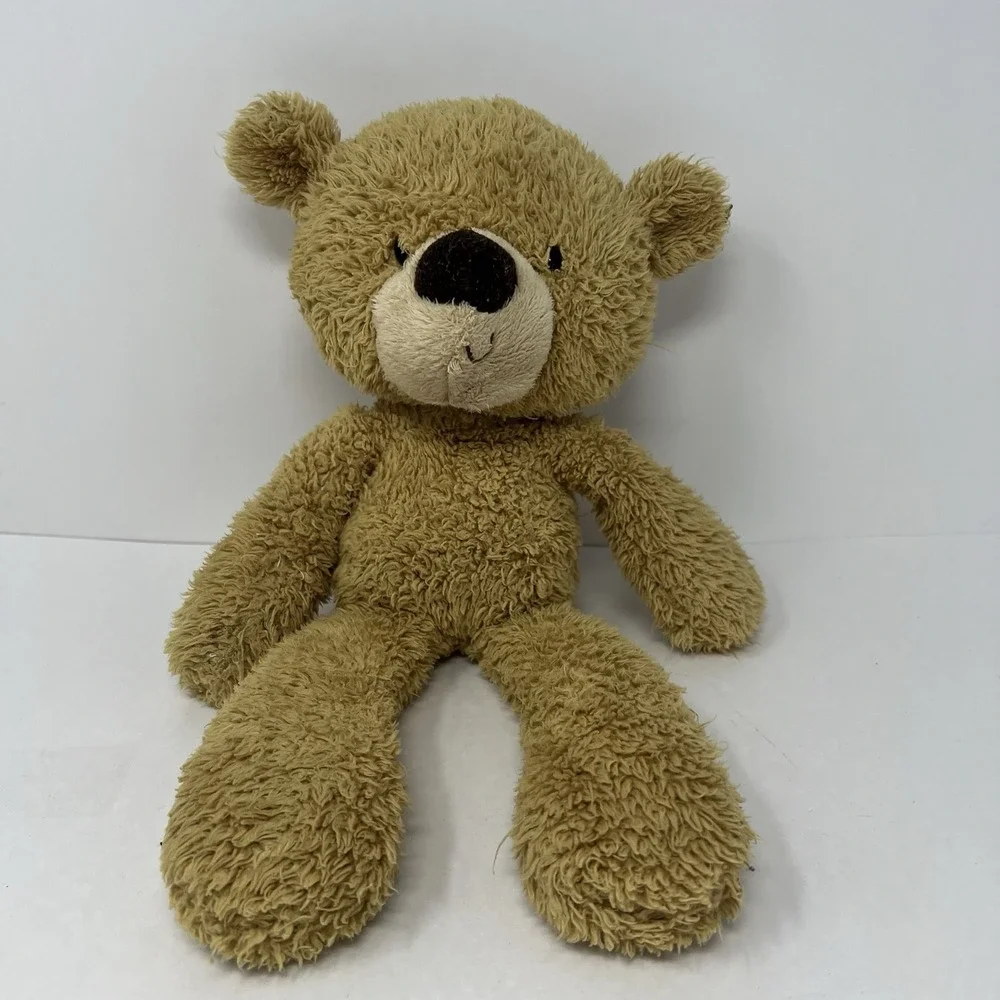 Gund Fuzzy Bear Plush Beige Stuffed Animal‎ Toy 6047547